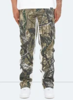 Vintage Flare Cargos Tree Camo