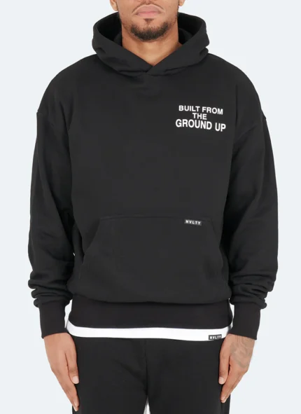 Built From The Ground Up Hoodie Black.webp