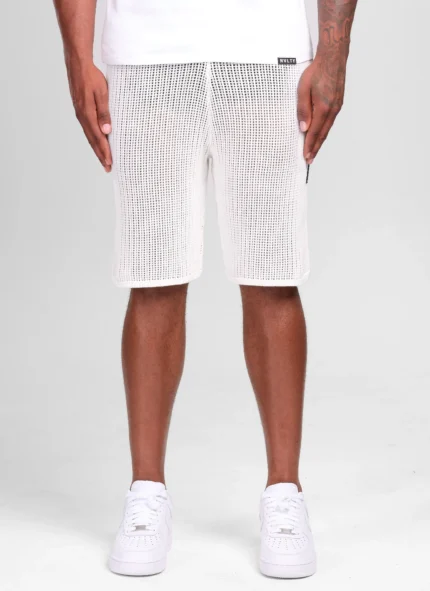 Knitted Shorts Ivory.webp