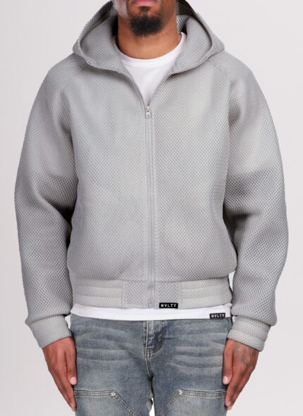 Scuba Structured Mesh Jacket Grey.jpg