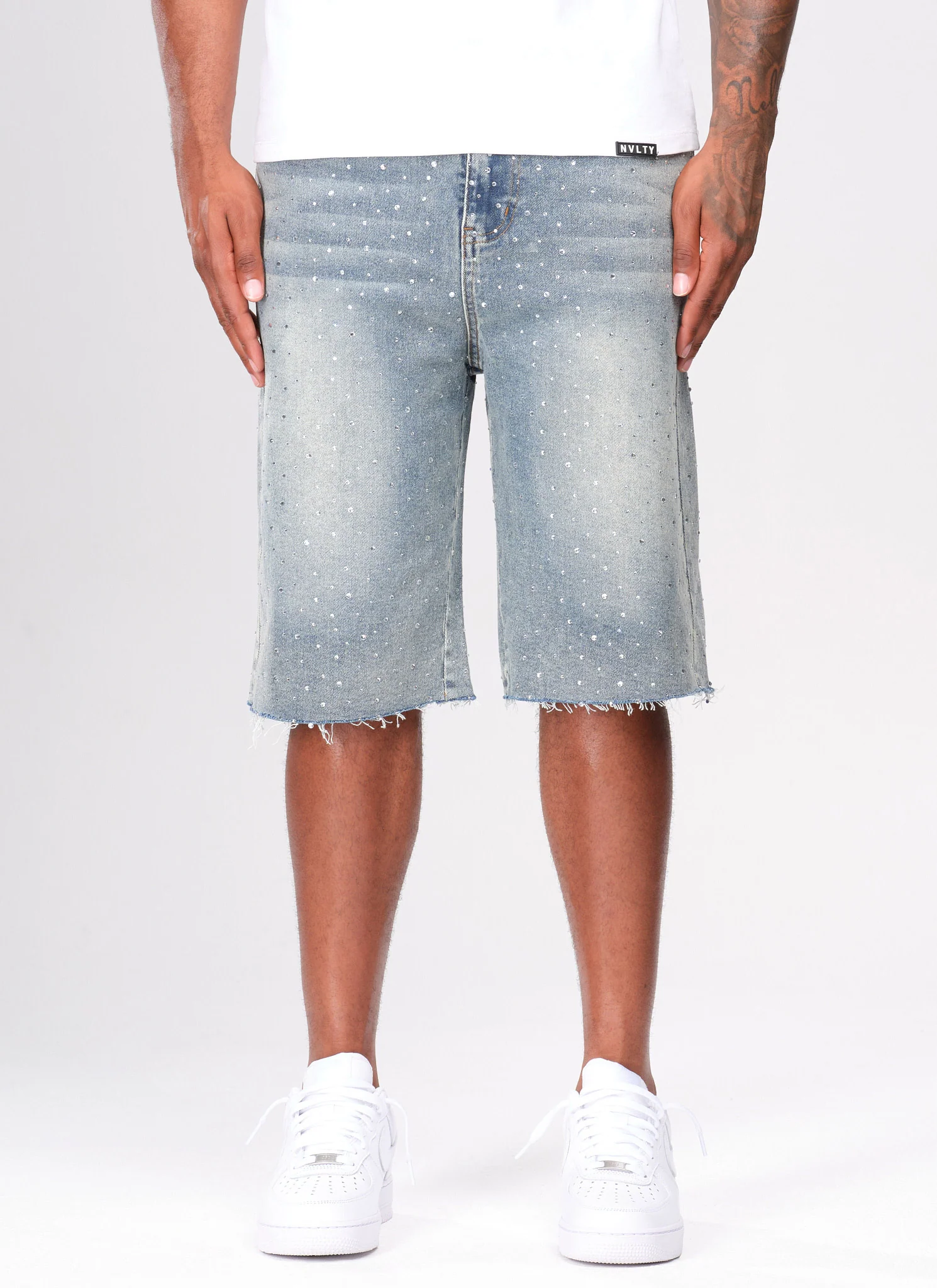 Vintage Flooded VVS Denim Shorts Blue.webp Vintage Flooded VVS Denim Shorts Blue.webp