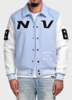 Nvlty All Star Varsity Jacket Baby Blue (1)