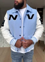 Nvlty All Star Varsity Jacket Baby Blue (2)