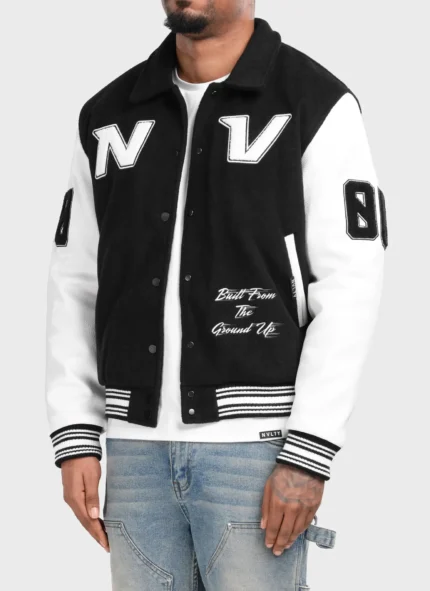 Nvlty All Star Varsity Jacket Black (1)