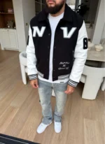 Nvlty All Star Varsity Jacket Black (5)