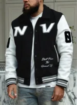 Nvlty All Star Varsity Jacket Black (8)