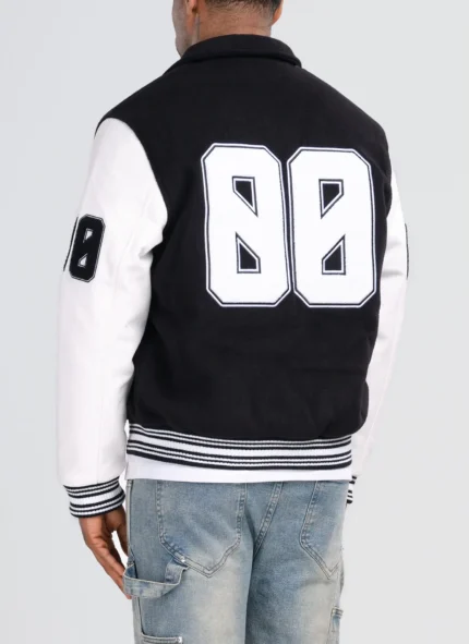 Nvlty All Star Varsity Jacket Black (9)