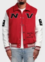 Nvlty All Star Varsity Jacket Red (1)