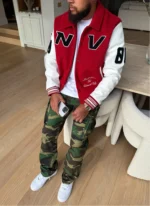 Nvlty All Star Varsity Jacket Red (3)