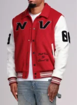 Nvlty All Star Varsity Jacket Red (9)