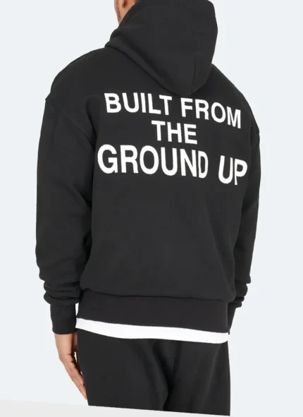 Nvlty Built From The Ground Up Hoodie Black (6)