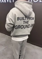 Nvlty Built From The Ground Up Hoodie Grey (2)