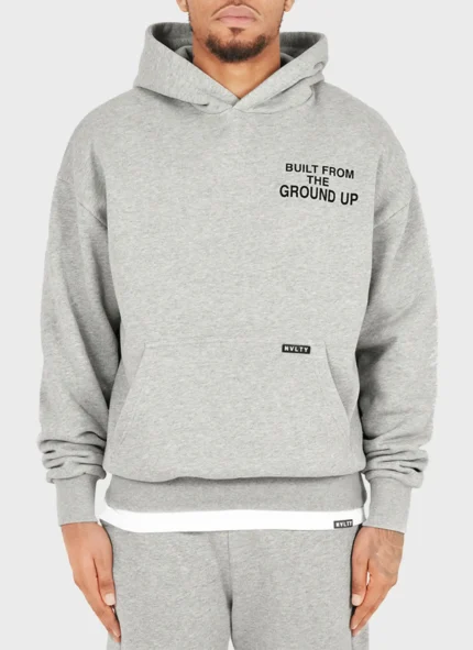 Nvlty Built From The Ground Up Hoodie Grey (4)