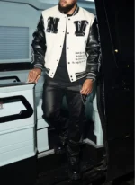 Nvlty Built From The Ground Up Varsity Jacket Ivory (3)