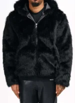 Nvlty Fur Jacket Black (1)