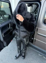 Nvlty Fur Jacket Black (2)