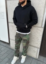 Nvlty Heavyweight Essential Hoodie Black (6)