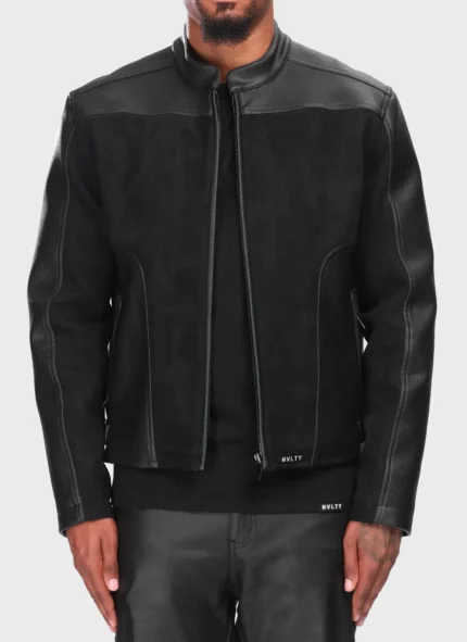Nvlty Moto Biker Jacket Black (1)