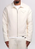 Nvlty Twill Pocket Square Jacket Ivory (1)