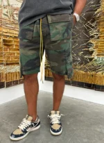 Nvlty Vintage 4 Pocket Cargo Shorts Camo (5)