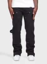 Nvlty Vintage Carpenter Rivet Jeans Black (1)