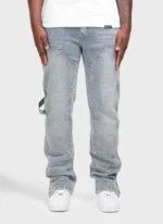 Nvlty Vintage Carpenter Rivet Jeans Blue (1)