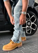 Nvlty Vintage Carpenter Rivet Jeans Blue (4)