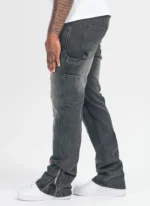 Nvlty Vintage Carpenter Studded Jeans Black (8)