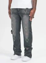 Nvlty Vintage Carpenter Studded Jeans Black (9)