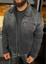 Nvlty Vintage Deep Fade Denim Jacket Black (2)