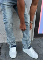 Nvlty Vintage Flare Carpenter Jeans Blue (5)