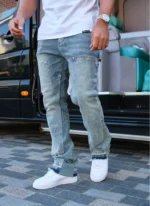 Nvlty Vintage Flare Carpenter Jeans Blue (6)