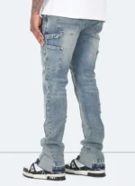 Nvlty Vintage Flare Carpenter Jeans Blue (7)