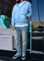 Nvlty Vintage Flooded VVS Zip Hoodie Baby Blue (3)