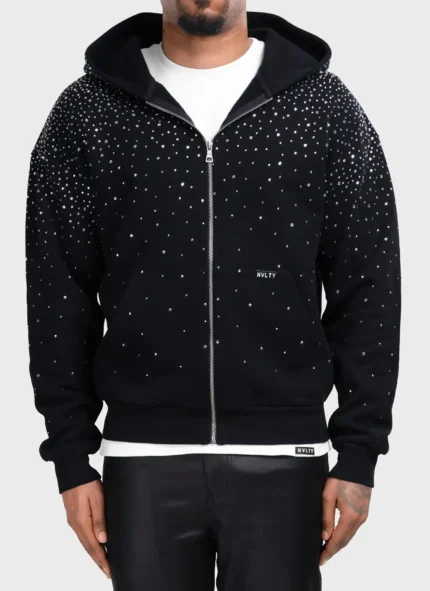 Nvlty Vintage Flooded VVS Zip Hoodie Black (1)