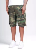 Nvlty Vintage Lace Cargo Shorts Camo (7)