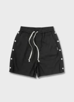 Nvlty Vintage Nylon Snapper Shorts Black (5)