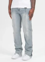 Nvlty Vintage Pleat Jeans Blue (9)
