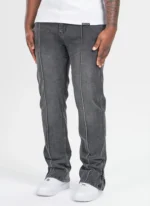 Nvlty Vintage Pleat Jeans Grey (10)