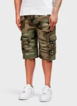 Nvlty Vintage Repaired Cargo Shorts Camo (9)