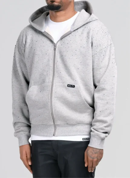 Nvlty Vintage VVS Zip Hoodie Grey (17)
